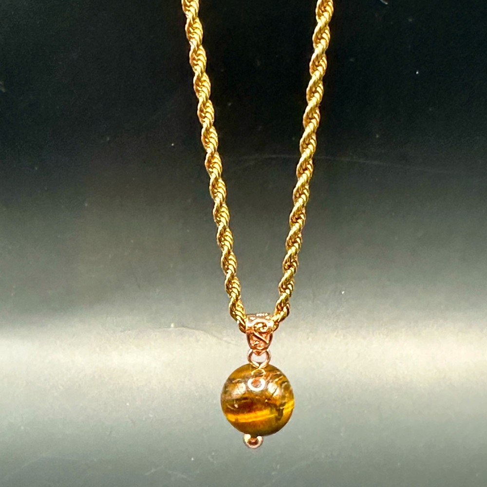 Tigereye necklace